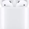 Apple AirPods (2nd Generation) Wireless Earbuds with Lightning Charging Case Included. Over 24 Hours of Battery Life, Effortless Setup. Bluetooth Headphones for iPhone