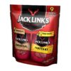 Jack Link's Beef Jerky Variety Pack Includes Original and Teriyaki Flavors, On the Go Snacks, 13g of Protein Per Serving, 9 Count of 1.25 Oz Bags