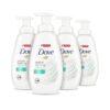Dove Instant Foaming Body Wash for Softer and Smoother Skin Sensitive Skin Effectively Washes Away Bacteria While Nourishing Your Skin 13.5 oz Pack of 4