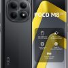 XIAOMI Poco M8 5G Ai (Compatible with Tmobile Mint Tello & Global) (256GB + 8GB) 50MP Dual Camera NFC 6.77" 144Hz Octa Core Unlocked Dual Sim Model 25118PC98G Liberado (Black)